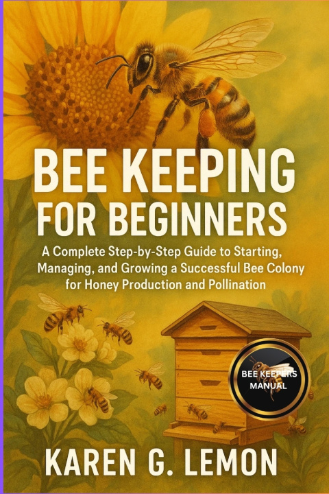 Kniha BEE KEEPING FOR BEGINNERS KAREN G. LEMON