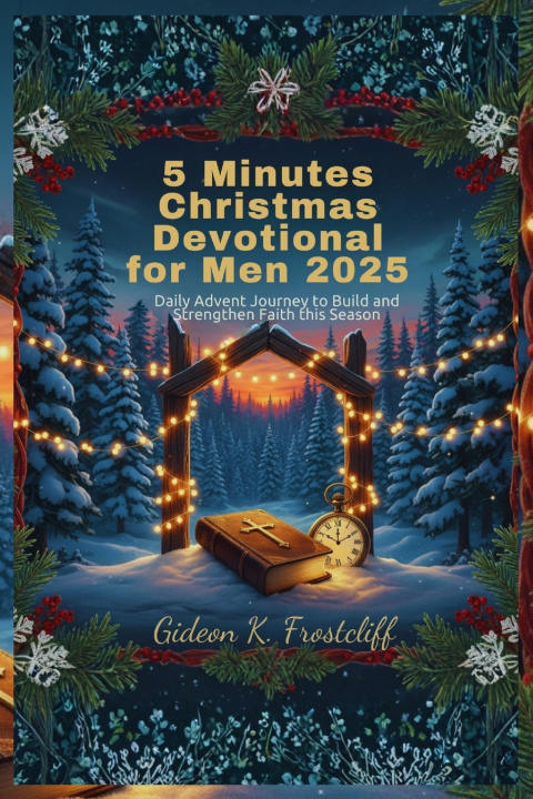 Knjiga 5 Minutes Christmas Devotional for Men 2025 Gideon K. Frostcliff