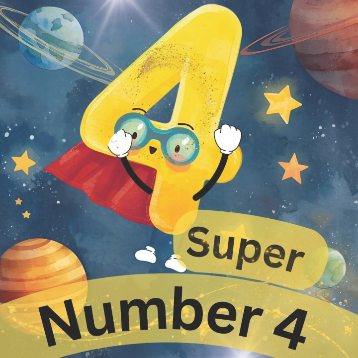 Kniha Super Number 4 Danielle Denovan