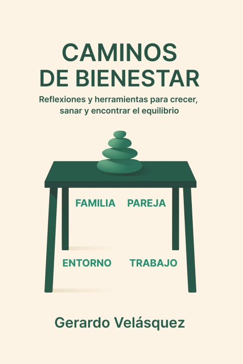 Knjiga CAMINOS DE BIENESTAR Gerardo J Velásquez Díaz
