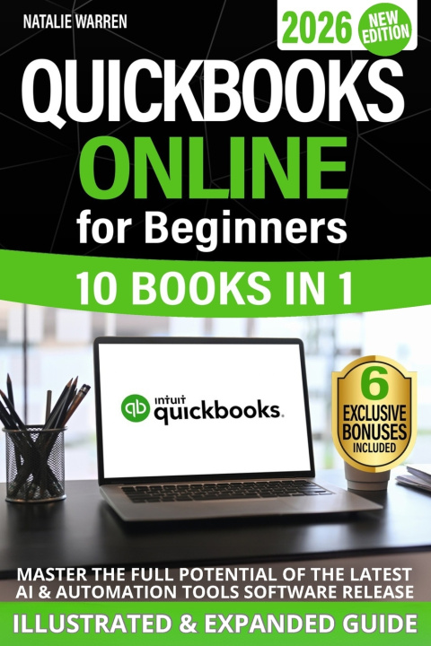 Kniha QuickBooks Online for Beginners 2026 New Edition Natalie Warren