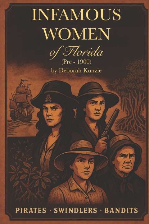 Kniha Infamous Women of Florida Deborah Kunzie