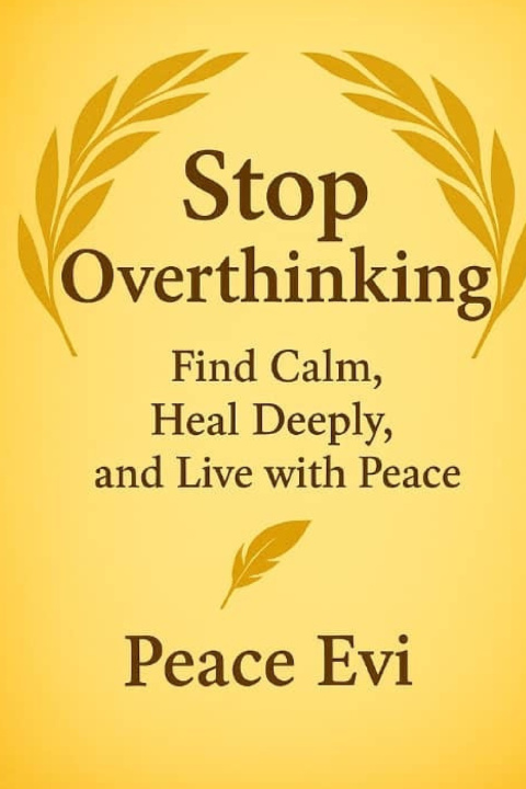 Kniha Stop Overthinking Peace Evi
