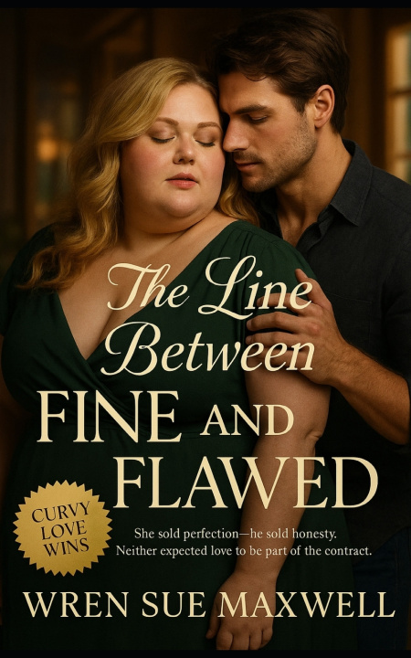 Kniha The Line Between Fine and Flawed Wren Sue Maxwell