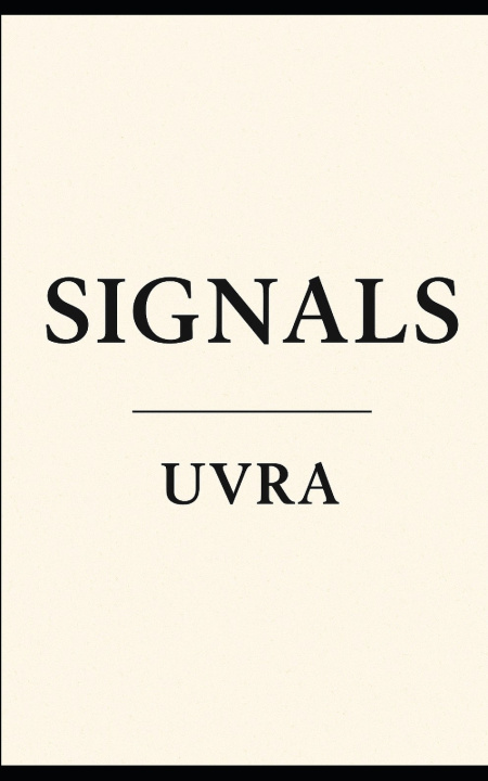 Knjiga Signals UVRA