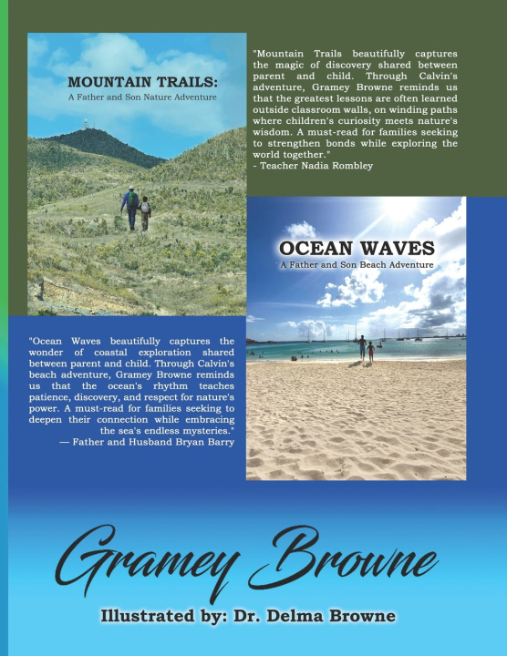 Kniha Mountain Trails & Ocean Waves Gramey Browne