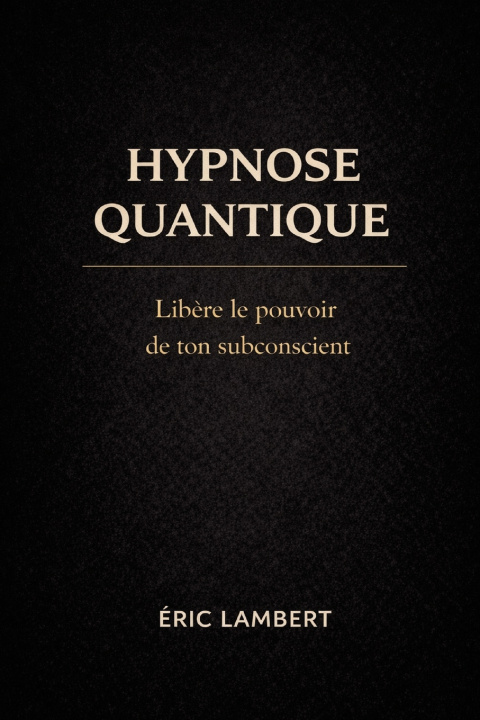 Knjiga Hypnose Quantique ERIC LAMBERT