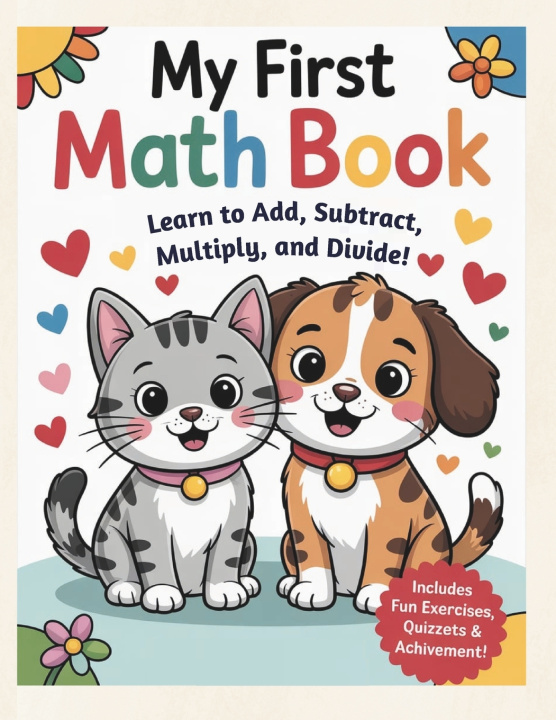 Kniha My First Math Book LogicPlay Studio