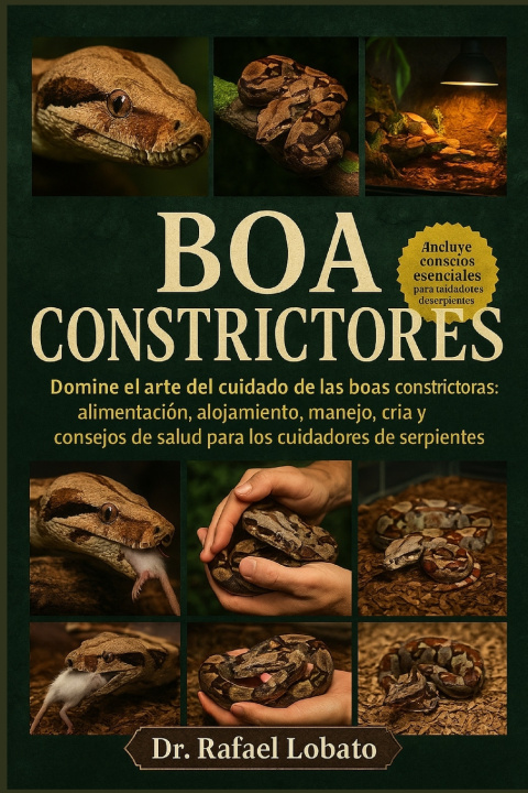 Knjiga BOA CONSTRICTORES Dr. Rafael Lobato