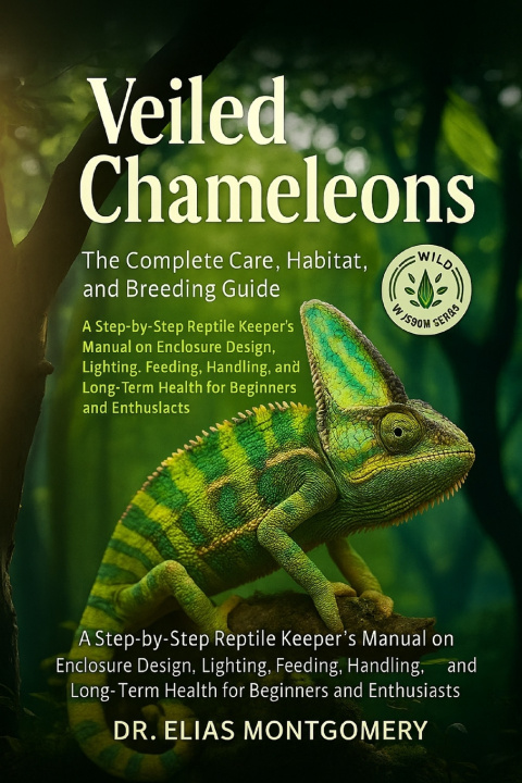 Kniha Veiled Chameleons DR. ELIAS MONTGOMERY