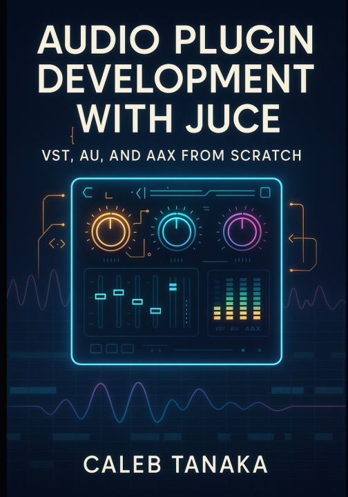 Knjiga AUDIO PLUGIN DEVELOPMENT WITH JUCE CALEB TANAKA
