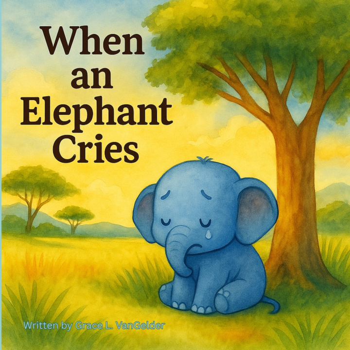 Kniha When An Elephant Cries Grace L VanGelder