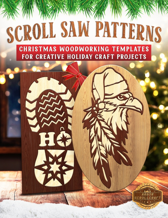 Knjiga Scroll Saw Patterns Arbor Scrollcraft
