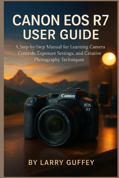 Kniha CANON EOS R7 USER GUIDE LARRY GUFFEY