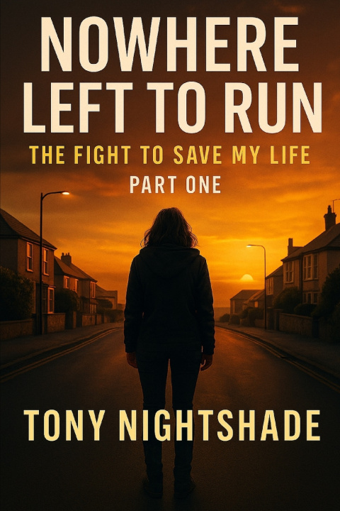 Kniha NOWHERE LEFT TO RUN TONY NIGHTSHADE