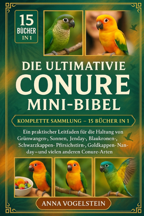 Книга Die Ultimative Conure Mini-Bibel Anna Vogelstein