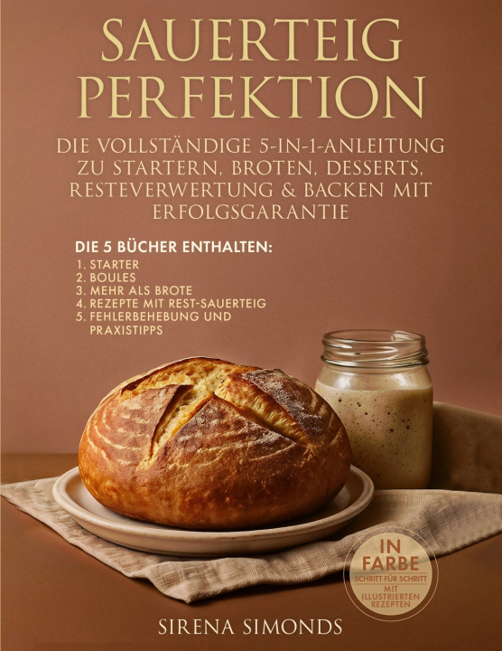Kniha Sauerteig Perfektion Sirena Simonds