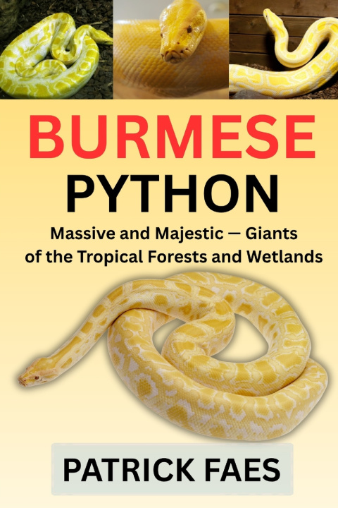 Knjiga BURMESE PYTHON PATRICK FAES