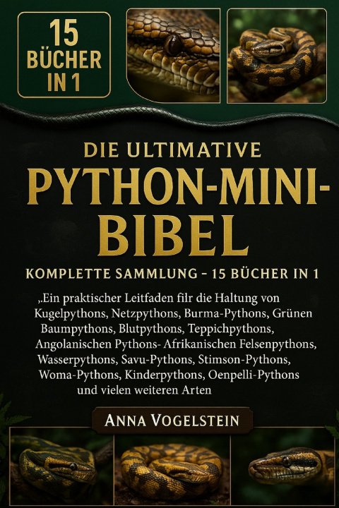 Knjiga Die Ultimative Python-Mini-Bibel Anna Vogelstein