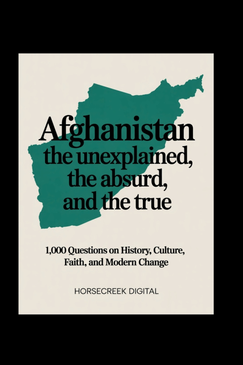 Knjiga Afghanistan Horsecreek Digital