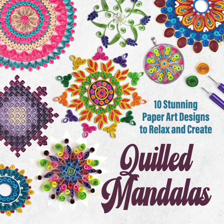 Knjiga Quilled Mandalas Christopher Caudill