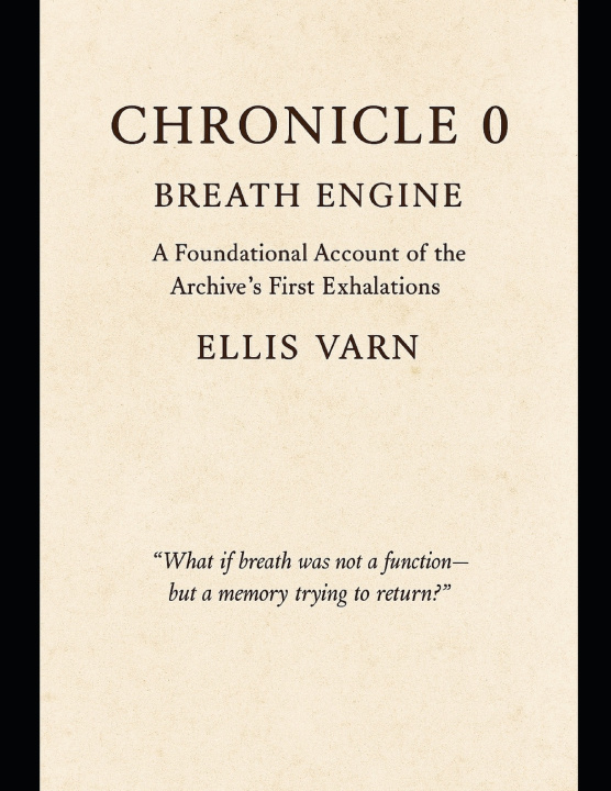 Kniha Chronicle 0 Breath Engine Ellis Varn