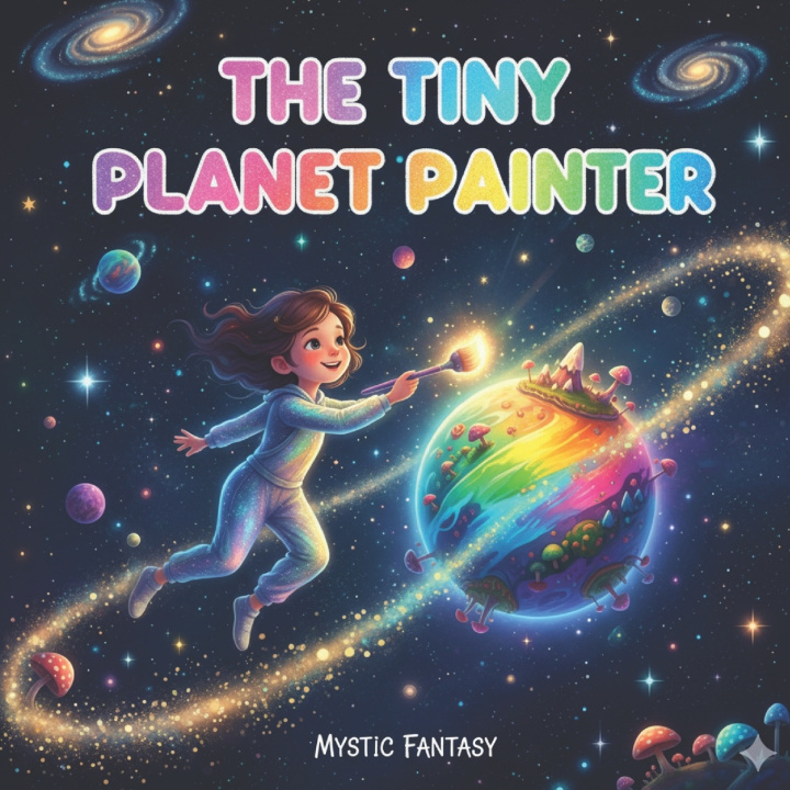Kniha The Tiny Planet Painter Mystic Fantasy