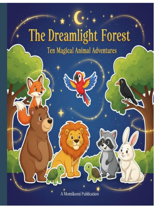 Kniha THE DREAMLIGHT FOREST Momi Komi