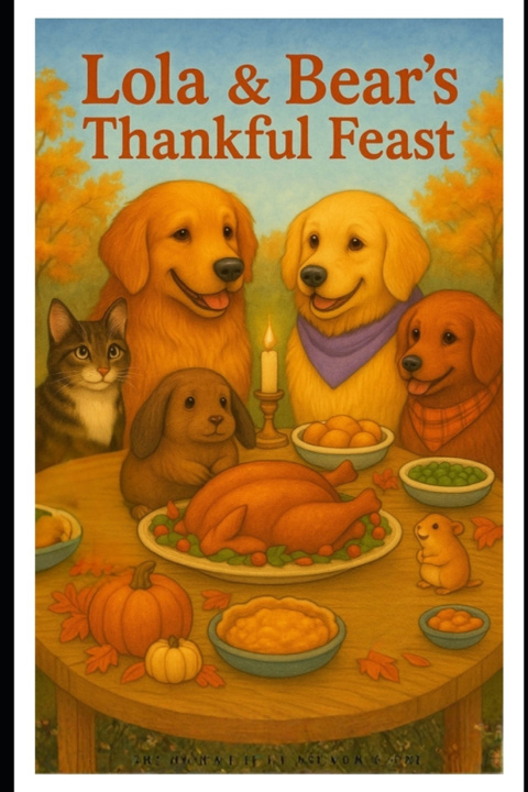 Knjiga Lola & Bear's Thankful Feast Sean Hernandez