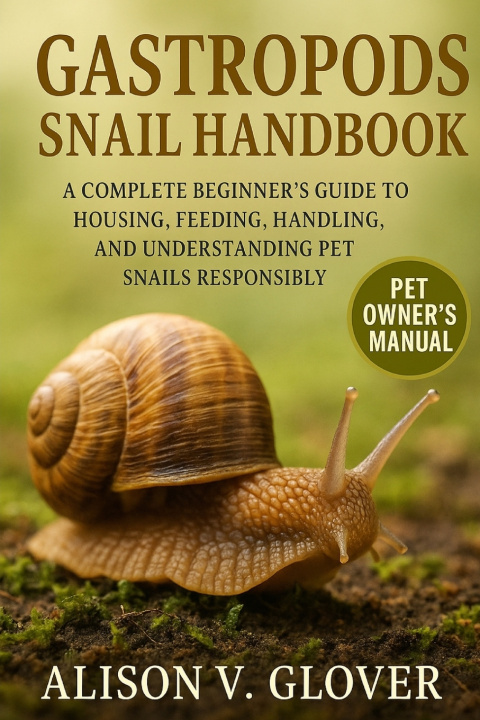 Book GASTROPODS SNAIL HANDBOOK ALISON V. GLOVER