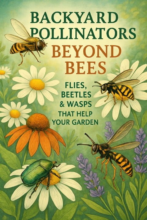 Kniha Backyard Pollinators Beyond Bees Alexander Rhea