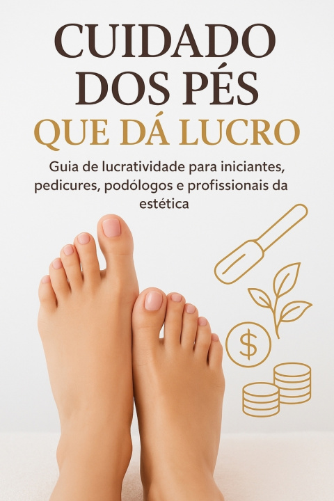 Knjiga CUIDADO DOS PÉS que dá lucro! Mirela Goi