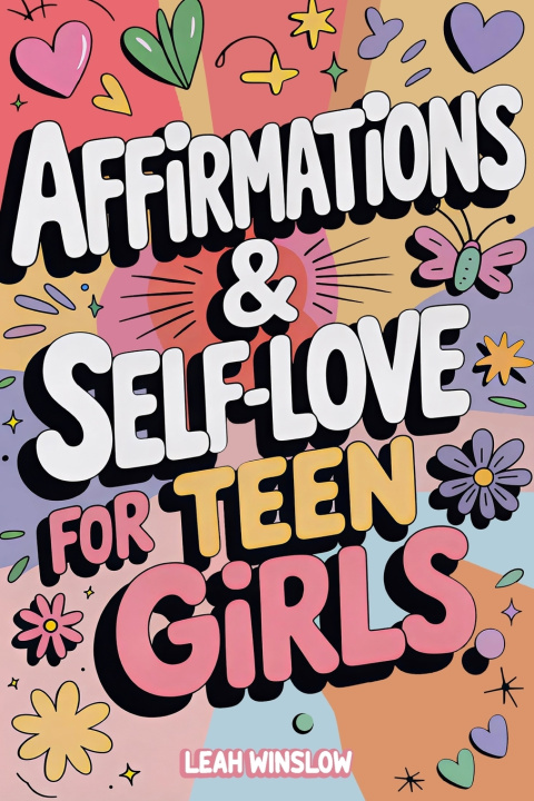 Kniha Affirmations & Self-Love for Teen Girls Leah Winslow