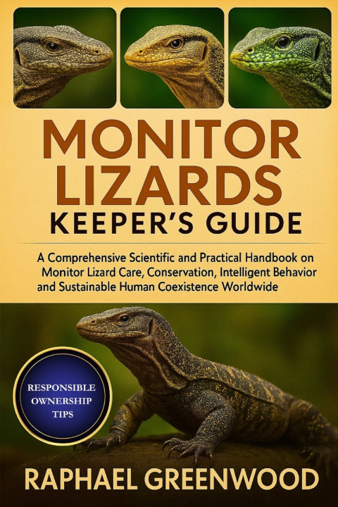 Book MONITOR LIZARDS KEEPER'S GUIDE GREENWOOD