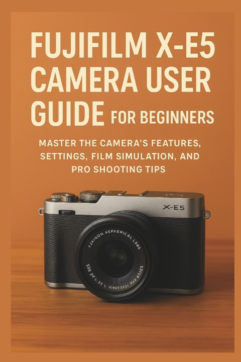 Kniha Fujifilm X-E5 Camera User Guide for Beginners Sienna Marek
