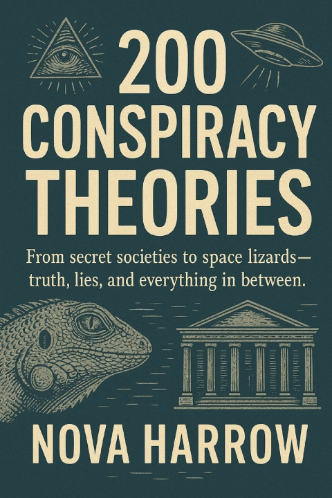 Kniha 200 Conspiracy Theories Nova Harrow