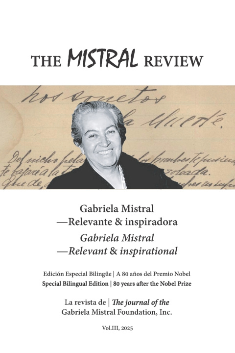 Kniha The Mistral Review (bilingual edition) inc. The Gabriela Mistral Foundation