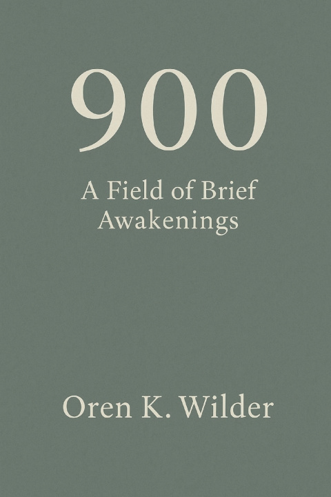 Knjiga 900 Oren K. Wilder