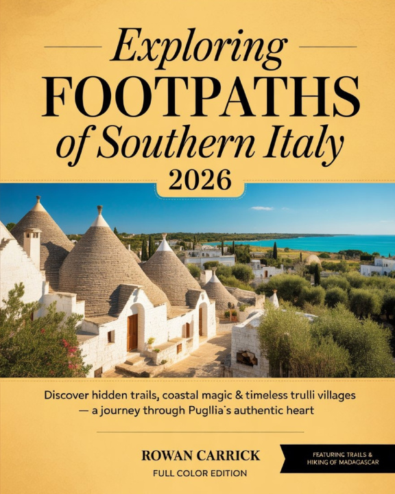 Kniha EXPLORING FOOTPATHS OF SOUTHERN ITALY 2026 ROWAN CARRICK