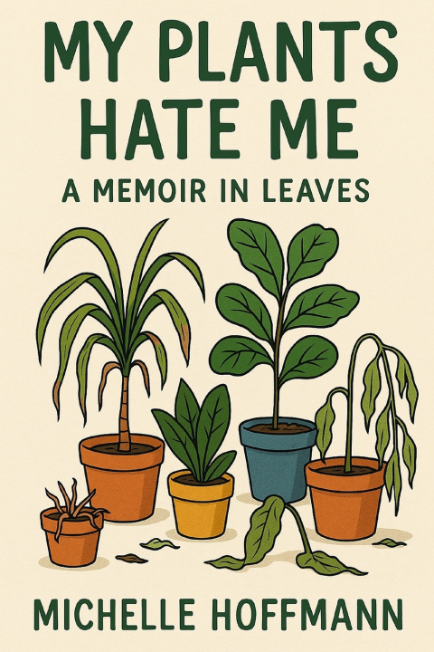 Kniha My Plants Hate Me Michelle Hoffmann
