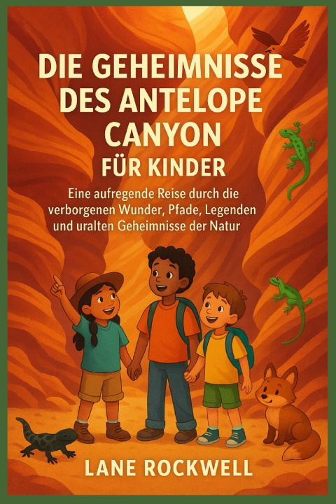 Kniha DIE GEHEIMNISSE DES ANTELOPE CANYON FÜR KINDER Lane Rockwell