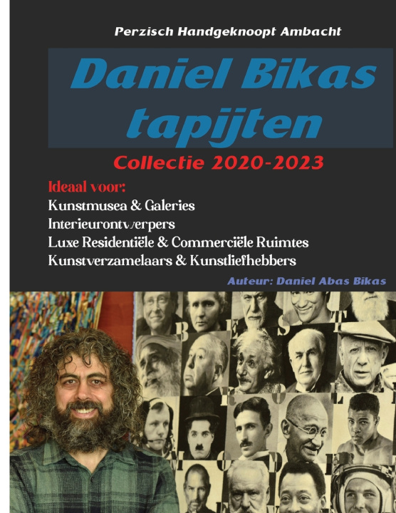 Boek Daniel Bikas tapijten Daniel Abas Bikas