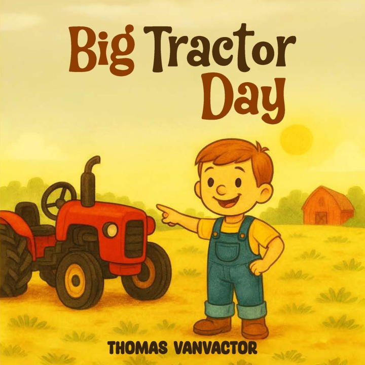 Kniha Big Tractor Day Thomas VanVactor