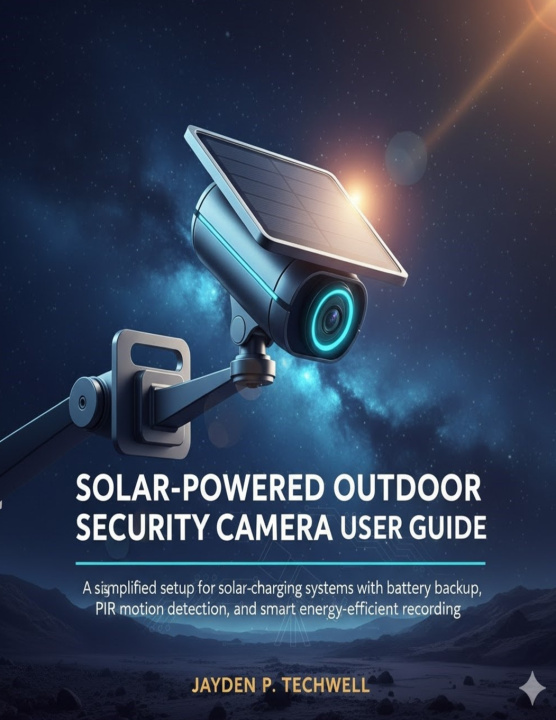 Book SOLAR-POWERED OUTDOOR SECURITY CAMERA USER GUIDE Jayden P. Techwell