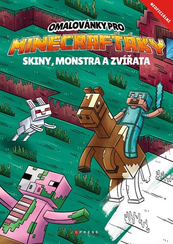 Knjiga Omalovánky pro Minecrafťáky Pavla Navrátilová Filip