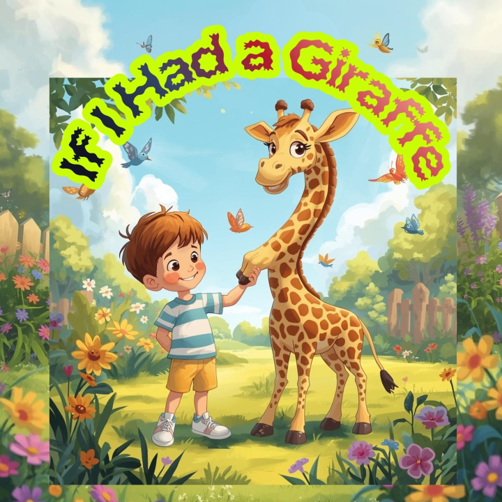 Boek If I Had a Giraffe SHAHEE KID