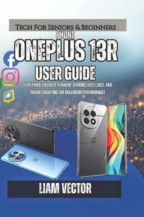 Kniha OnePlus 13R User Guide Liam Vector