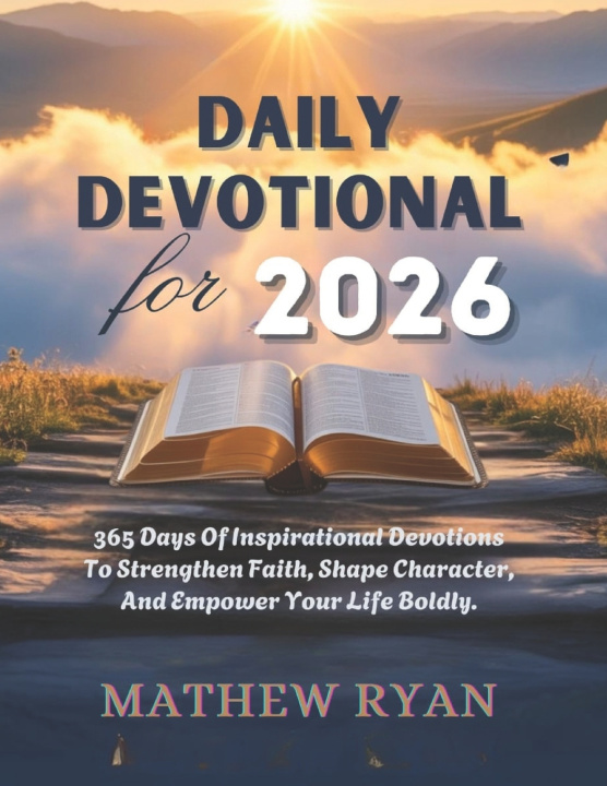 Livre DAILY DEVOTIONAL FOR 2026 MATTHEW RYAN