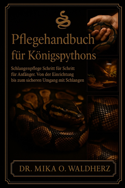 Livro Pflegehandbuch für Königspythons Dr. Mika O. Waldherz