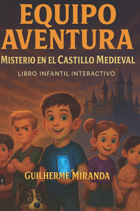 Kniha libro infantil interactivo Guilherme Miranda de Aguiar